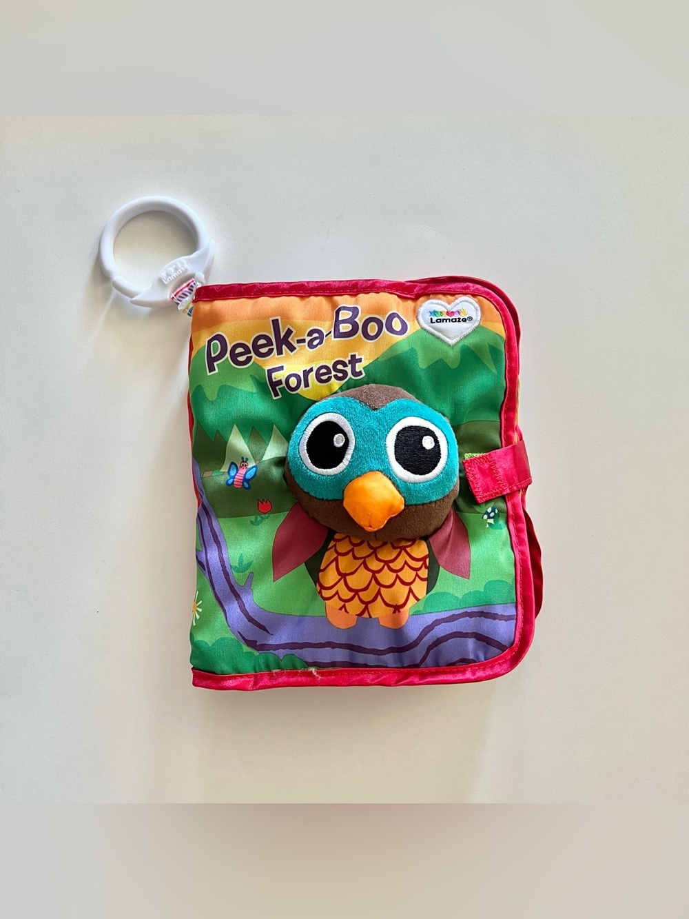 Lamaze Peek a Boo Forest Fabric Toy Book